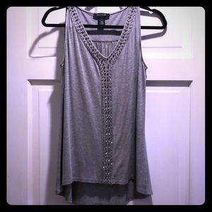 White House Black Market Dressy Tee Size S